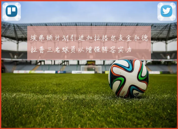 埃弗顿计划引进加拉格尔麦金和德拉普三名球员以增强阵容实力